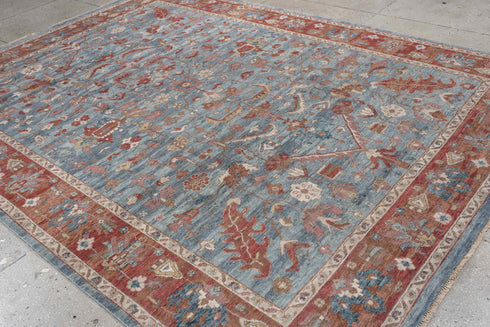 Vintage Oushak Area Rug (8' x 12')